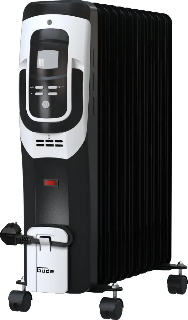 Güde Olieradiator OR 2500-11 DT – 2500W – 11 Ribben – LCD – Timer – Kantelbeveiliging