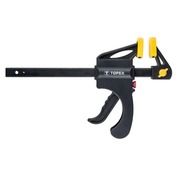 TOPEX Eenhandlijmklem 150x60mm, snelklem