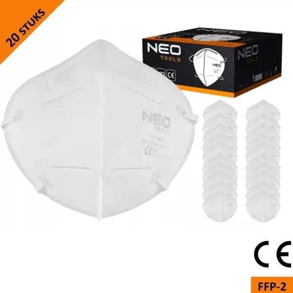 Neo Stofmasker FFP2 set 20 stuks