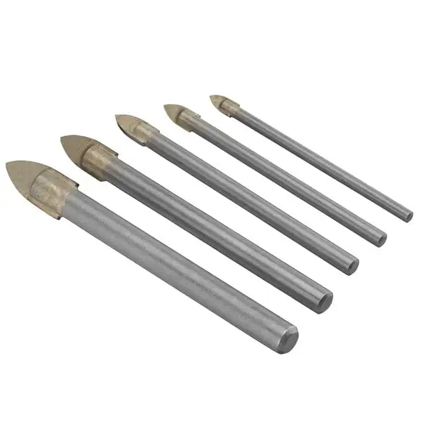 IRWIN Glas en tegel 5PCS Set: 4/5/6/8/11mm