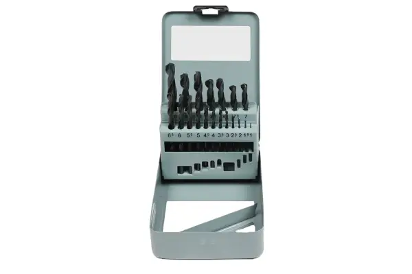 Benson Boorset 19 dlg HSS stalen cassette
