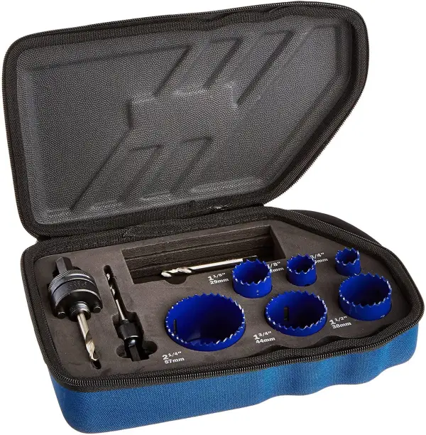 IRWIN Gatzaagkit 600P: 19, 22, 29, 38, 44, 57mm