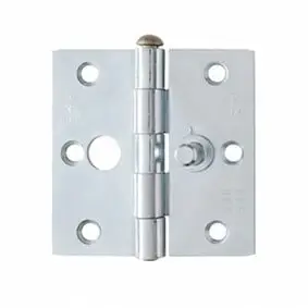 Axa veiligheidsscharnier met losse pen, SKG**, verzinkt 76 x 76 mm