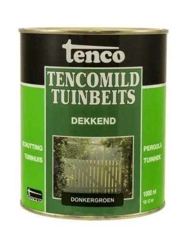 Tenco Tencomild Dekkend Donkergroen - Tuinbeits - 1 Liter