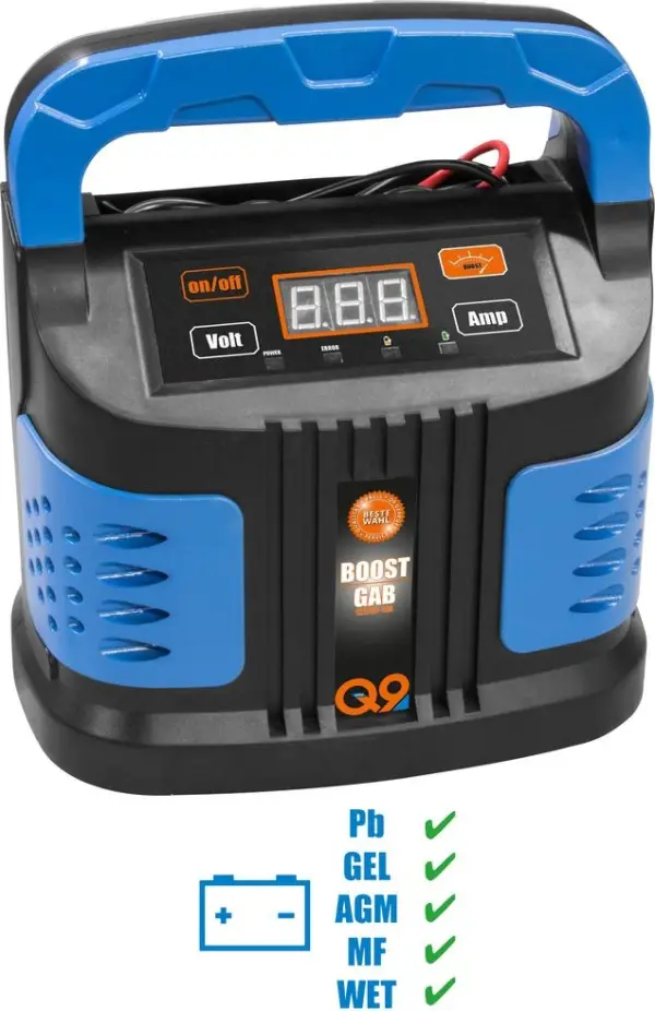 Güde GAB 6V/12V Acculader 2-300 Ah – Inverter – BOOST & Druppelladen