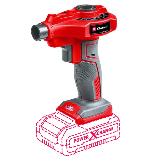 Einhell CE-AP 18 Li-Solo Accu Luchtpomp – 18V – 670 l/min – Inclusief Adapters