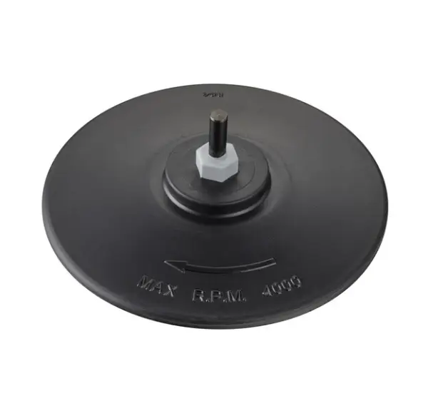 IRWIN Steunschijf (boormachine) met klittenband, diameter 125mm