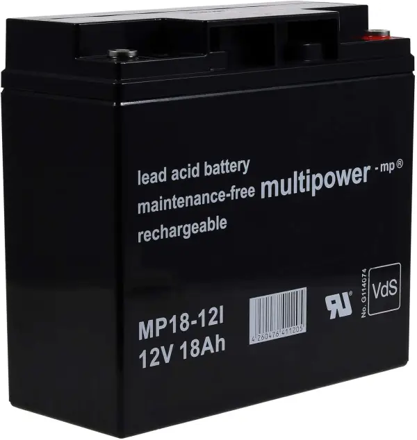 Batterie MP 18-12 / 12 V 18 ah (voor GSE 6701 RS / ISG 6600)