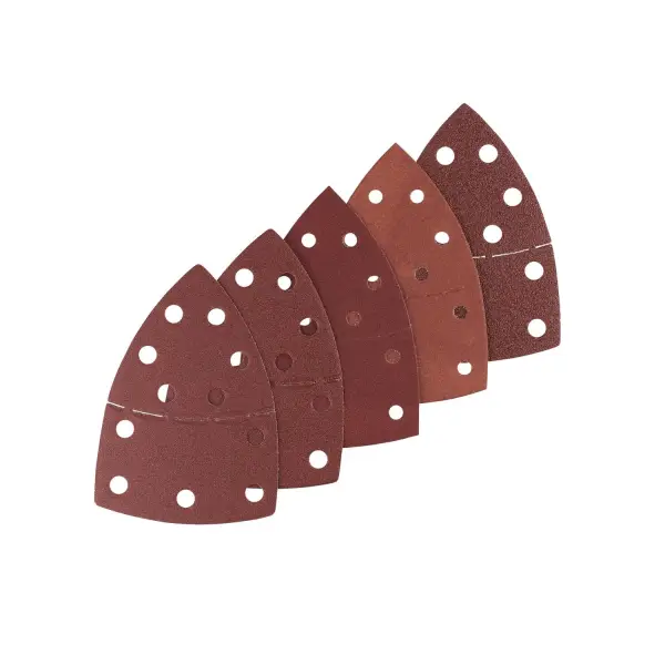 IRWIN Set Schuurstroken 10PCS met klittenband, 105x150mm, 3x K40, 2x K80, 2x K120, 3x K180