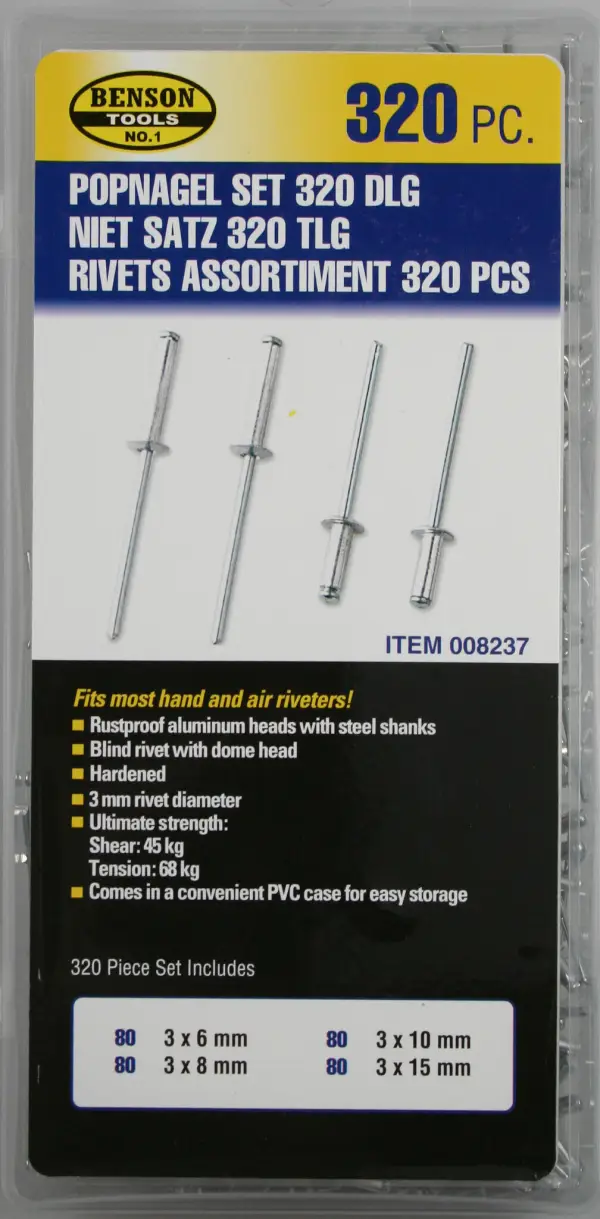 Benson Popnagel set 320 dlg