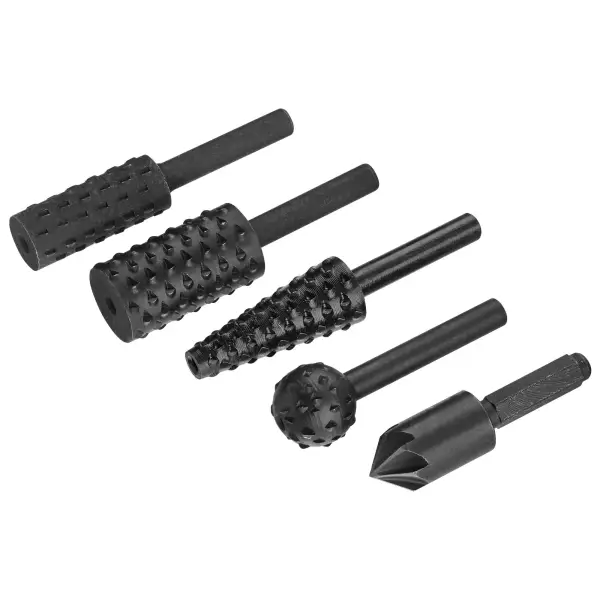 IRWIN Rasp Set 5PCS, 4 raspen en verzinkboor