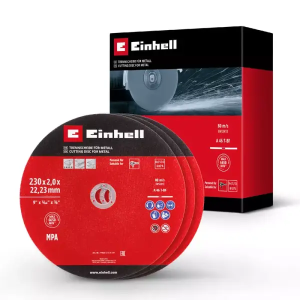 Einhell Slijpschijvenset - 3-delig - Ø230 mm
