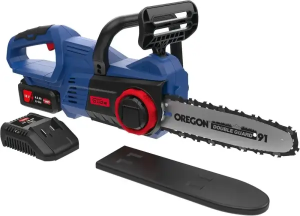 Güde Accu kettingzaag KS 18-401-30 Inclusief Accu & lader
