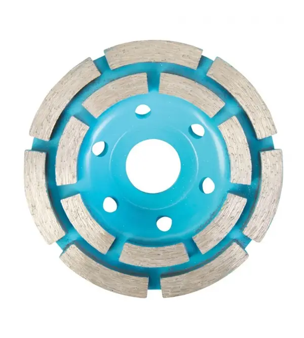 Silverline Diamant-beton slijpschijf - dubbele rij 100 x 22,2 mm