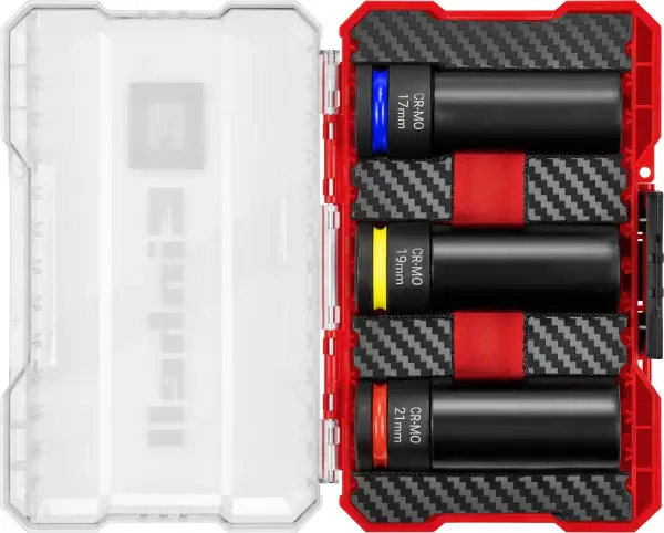 Einhell Impact Doppenset - 3-delig - M-Case