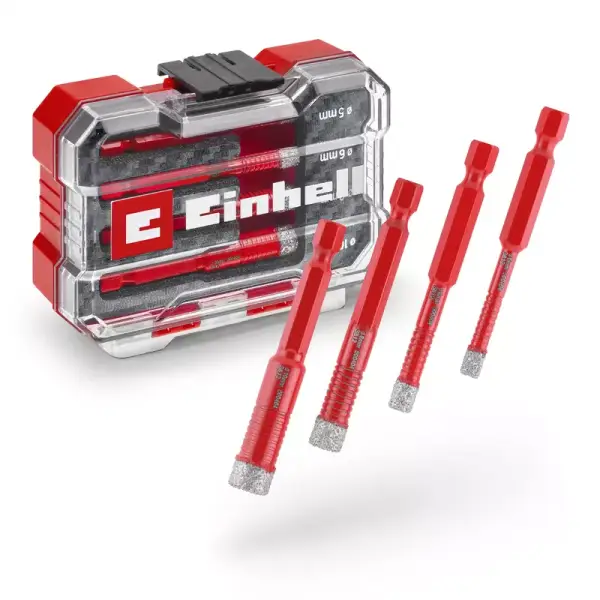 Einhell Diamantborenset - 4-delig - XS-Case