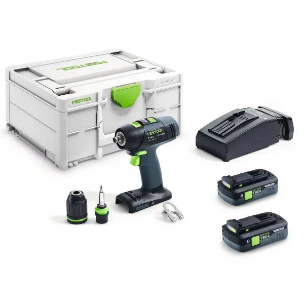 Festool T 18+3 TBX 4,0 I-Plus Accu schroefboormachine - 579370