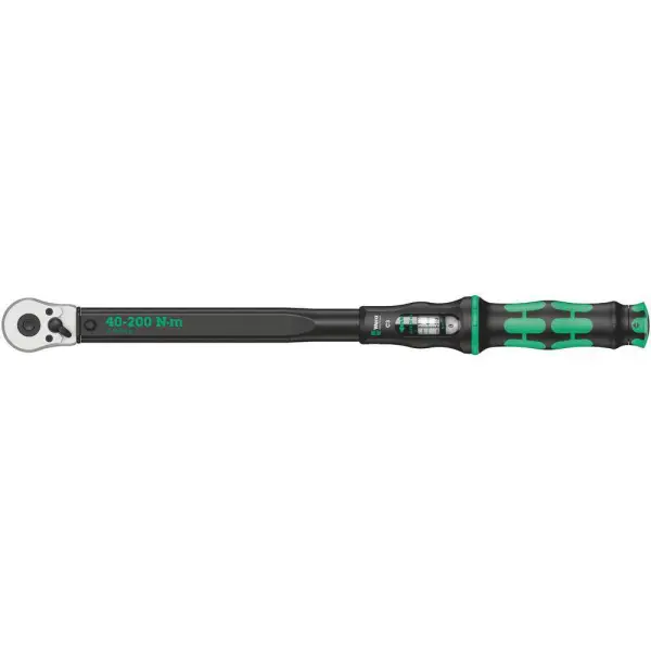 Wera 40-200 Nm Click-Torque C 3 Draaimomentsleutel met omschakelrratel 1/2" Vierkant - 05075622001