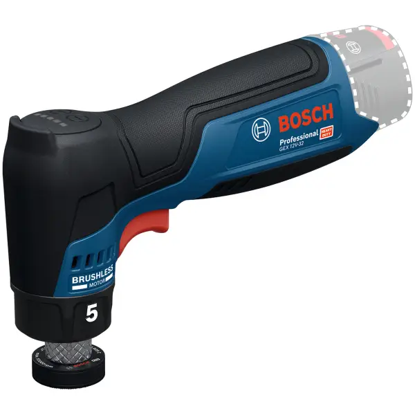 Bosch Professional PRO GEX 12V-32 Accu precisie-schuurmachine (excentrisch) - 06019L2003