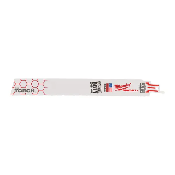 Milwaukee Reciprozaagblad SAWZALL metaal 230 mm Heavy Duty TORCH 18 TPI (5 stuks) - 48475788