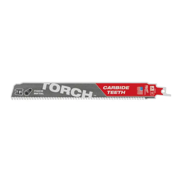 Milwaukee Reciprozaagblad SAWZALL metaal 230 mm Carbide TORCH 10 TPI (5 stuks) - 48475552