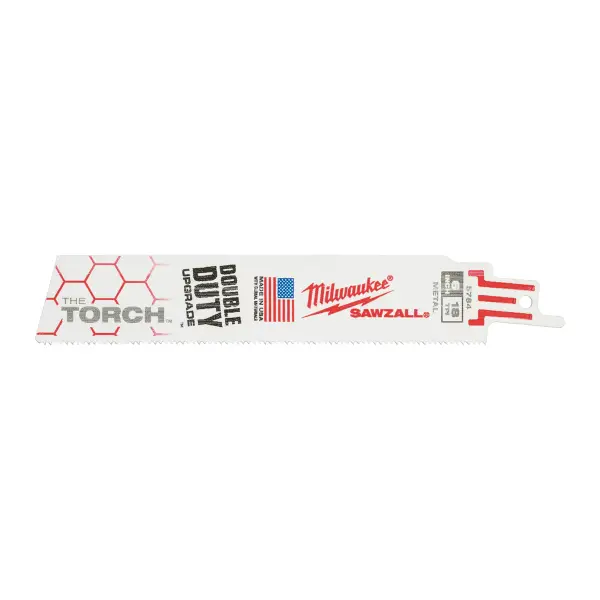 Milwaukee Reciprozaagblad SAWZALL metaal 150 mm Heavy Duty TORCH 18 TPI (5 stuks) - 48475784