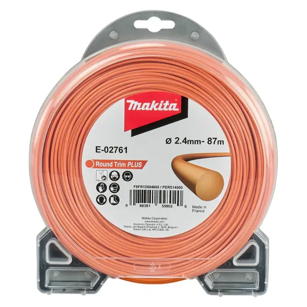 Makita 2,4x87M Maaidraad Rond - E-02761