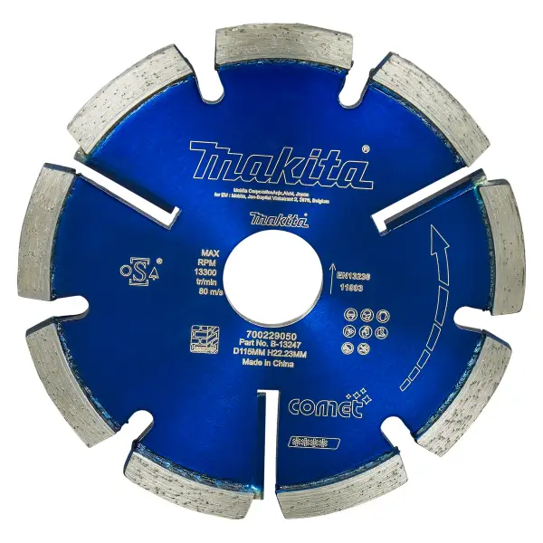 Makita 115 x 22,23 x 6,4 mm Diamant voegschijf - B-13247