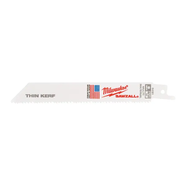 Milwaukee Reciprozaagblad SAWZALL hout, metaal en kunststof 150 mm 8/12 TPI (5 stuks) - 48475091