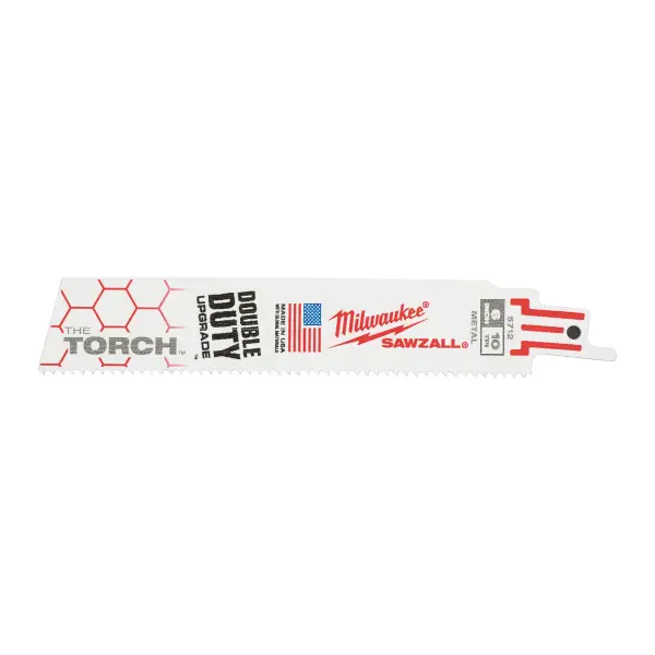 Milwaukee Reciprozaagblad SAWZALL metaal 150 mm Heavy Duty TORCH 10 TPI (5 stuks) - 48475712