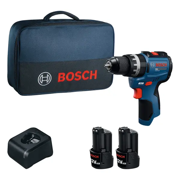 Bosch Professional PRO GSB 12V-31 Accu klop-/schroefboormachine 2x 2.0Ah - 06019S6102