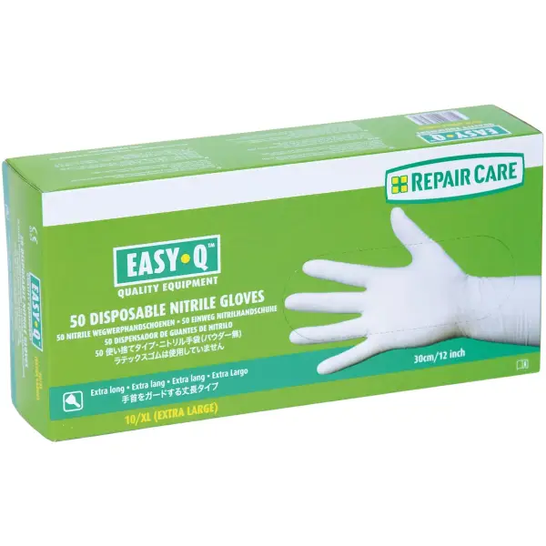 Repair Care EASY Q nitril wegwerphandschoenen XL 50 stuks - 4530019