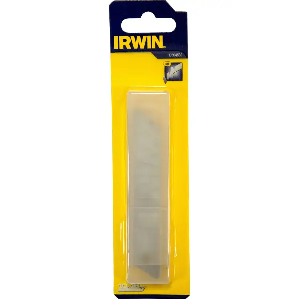 Irwin Koolstofstalen afbreekmessen 18 mm, 10 per verpakking