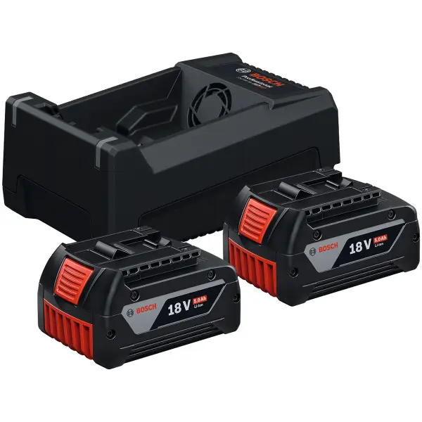 Bosch Professional PRO Accu starterset 18V 2x 5.0Ah + GAL12V/18V-80 - 1600A03CH1