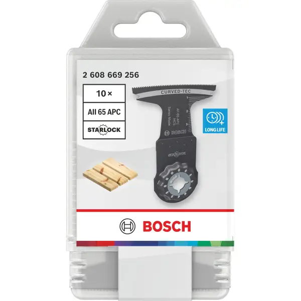 Bosch Professional AII65APC Multitool invalzaagblad (10 stuks) - 2608669256