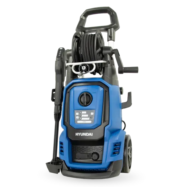 Hyundai 2400 Watt Elektrische Hogedrukreiniger – 195 Bar, Remote Control en Slanghaspel | HPW2400CRE