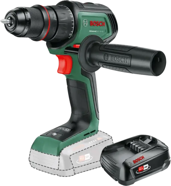 Bosch AdvancedDrill 18V-80 + 2.5 Ah accu (1x)