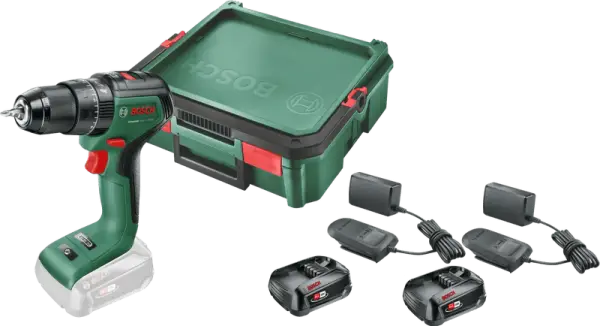 Bosch UniversalImpact 18V-60 2,5 Ah Accu (2x) SystemBox S Starterspakket