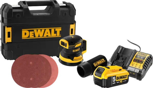 DeWalt DCW210NT-XJ 5,0 Ah Accu Compleet Pakket