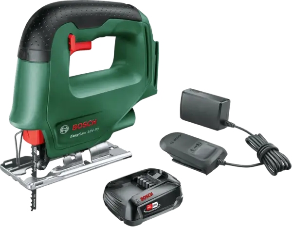 Bosch EasySaw 18V-70 + 2,5 Ah accu