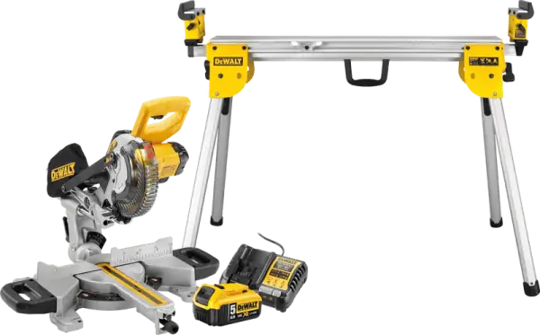 DeWalt DCS365N-XJ 5,0 Ah Accu Starterspakket + DeWalt DE7033-XJ