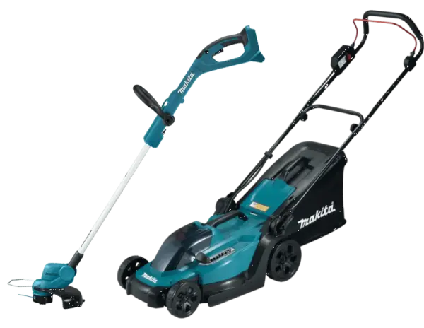 Makita DLM330Z (zonder accu) + Makita DUR193Z (zonder accu)