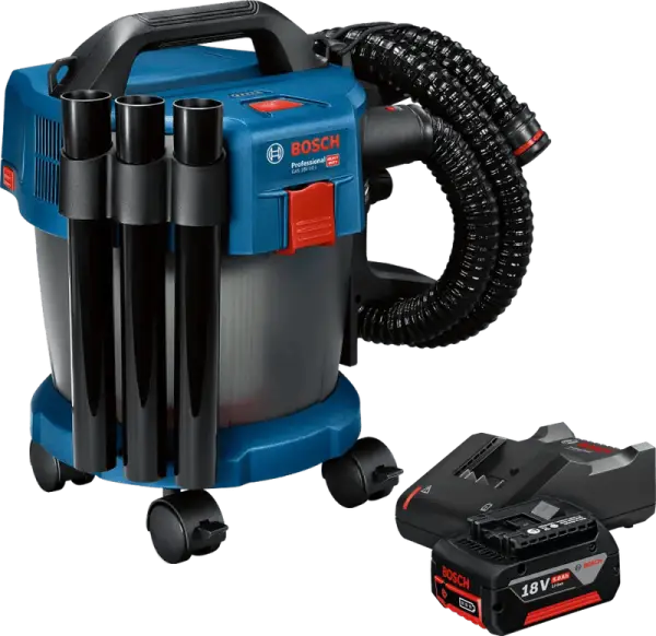 Bosch Professional GAS 18V-10 L 5,0 Ah GBA Accu Starterspakket