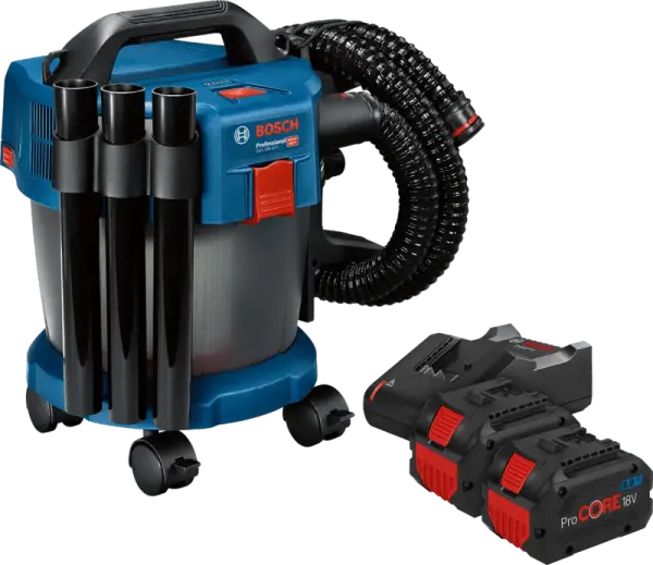 Bosch Professional GAS 18V-10 L 8,0 Ah ProCORE Accu (2x) Starterspakket