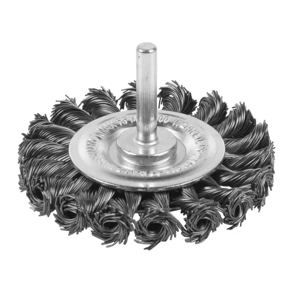 Milwaukee Knoopwielborstel S6 75x12mm staal 0,5mm (3 stuks) - 4932501728