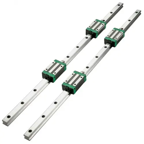 VEVOR Lineaire Rail Guide HSR20 Lineaire Geleiderail 1700mm 2 Stuks Lineaire Rail en Lagers Weinig Lawaai Miniatuur Lineaire Rail voor Automatiserings CNC-Router/Draaibank/Werktuigmachine/Buigmachine