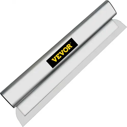 VEVOR Gipsplaten Afschuimmes, 60 x 13,8 x 5,4 cm Plamuurmes, 0,68 kg Gipsplaten Skimming Blade, 0,5 mm Bladdikte Skimming Troffels, RVS Gladmakende Spatel voor het Pleisteren van Wanden en Plafonds