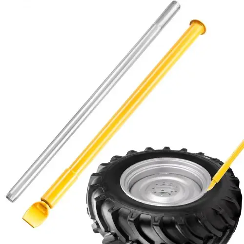 VEVOR Bandenwisselaar 1175 mm Geel Bandenmontagegereedschap Bandenlichter Bandenwisselmachine Bandenwisselgereedschap Bandenlichter Handleiding voor auto's, vrachtwagens, SUV's, motorfietsen