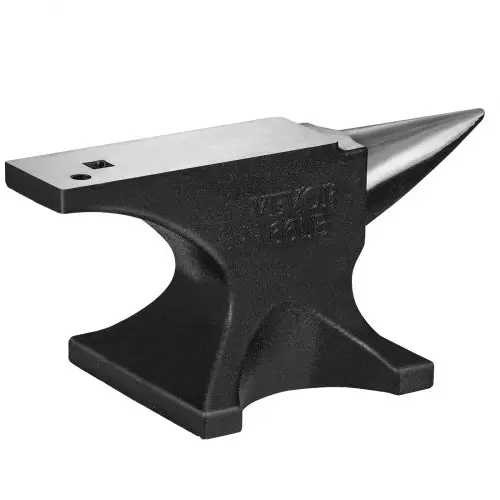 VEVOR Aambeeld Enkelhoorn Aambeeld 30kg Stalen Aambeeld Gesmeed Aambeeld Robuust Hoorn Aambeeld Smid Juwelier Metaalsmid Smeedgereedschap Geschikt voor Klinken, Platmaken, Smeden en Vormen
