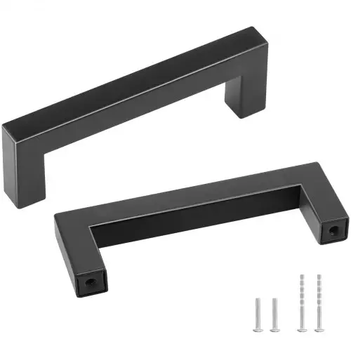 VEVOR 30-delige set meubelgrepen, RVS stanggrepen, 108 x 12 x 35 mm, keukengrepen, hartafstand 96 mm, kastgrepen, dikte van de kastpanelen van 1,52 tot 2 cm of 1,27 tot 4 cm, deurklinken, ladegrepen